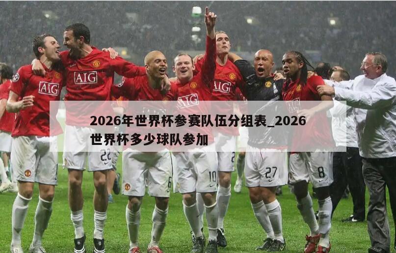 2026年世界杯参赛队伍分组表_2026世界杯多少球队参加